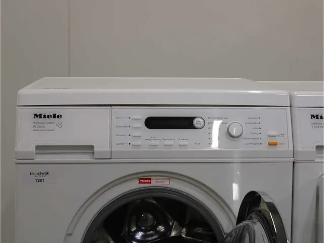 W 3825 softcare system wasmachine & miele t 8823 c softcare system droger - afbeelding 3 van  8