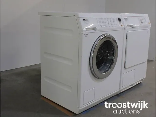W 3833 softcare system wasmachine & miele t 4263 c softcare system droger - afbeelding 4 van  8