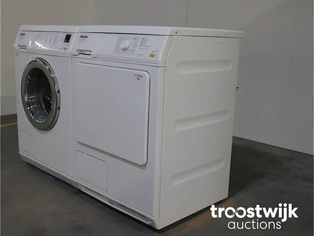 W 3833 softcare system wasmachine & miele t 4263 c softcare system droger - afbeelding 7 van  8