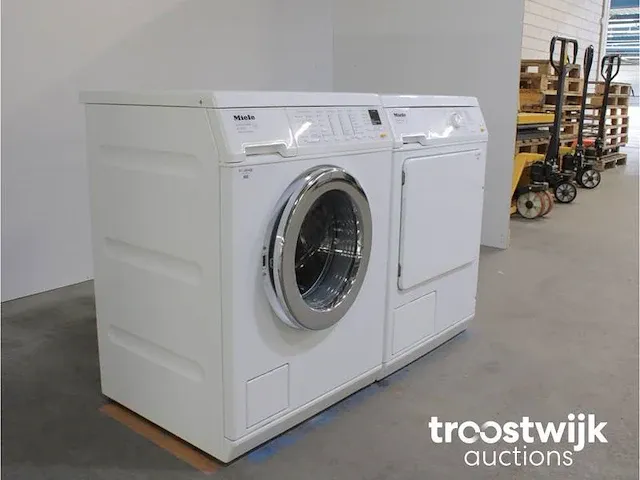 W 3833 softcare system wasmachine & miele t 8423 c softcare system droger - afbeelding 4 van  8