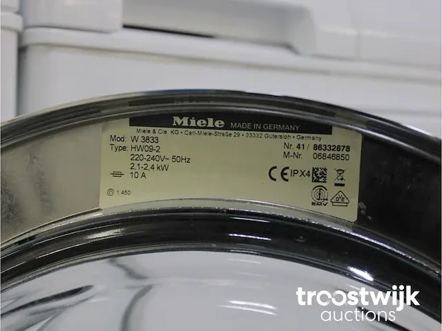 W 3833 softcare system wasmachine & miele t 8423 c softcare system droger - afbeelding 5 van  8