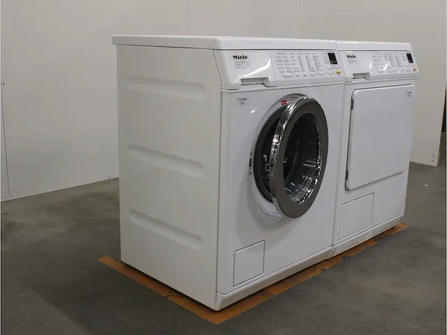 W 3833 softcare system wasmachine & miele t 8433 c softcare system droger - afbeelding 4 van  8