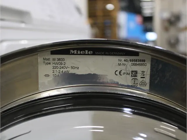 W 3833 softcare system wasmachine & miele t 8433 c softcare system droger - afbeelding 5 van  8