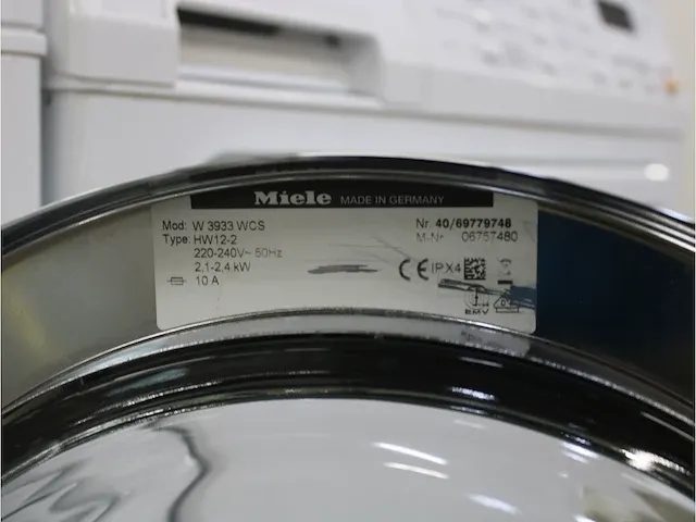 W 3933 softcare system wasmachine & miele t 8937 wp softcare system ecocomfort droger - afbeelding 5 van  8