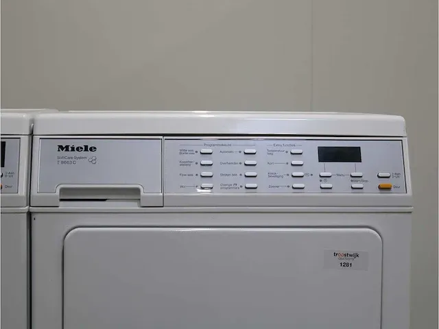 W 5460 softcare system wasmachine & miele t 8663 c softcare system droger - afbeelding 6 van  8