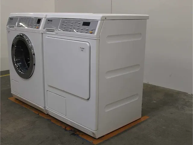 W 5460 softcare system wasmachine & miele t 8663 c softcare system droger - afbeelding 7 van  8
