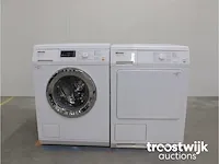 W 5821 softcare system wasmachine & miele t 4263 c softcare system droger - afbeelding 1 van  8