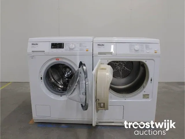 W 5821 softcare system wasmachine & miele t 4263 c softcare system droger - afbeelding 2 van  8