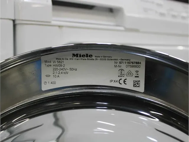 W 5821 softcare system wasmachine & miele t 8823 c softcare system droger - afbeelding 5 van  8