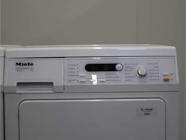 W 5821 softcare system wasmachine & miele t 8823 c softcare system droger - afbeelding 6 van  8