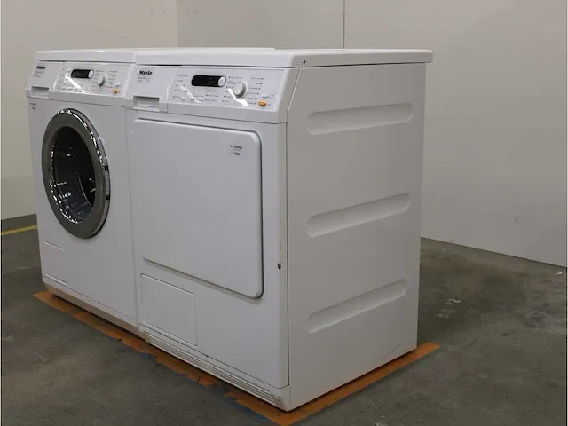 W 5821 softcare system wasmachine & miele t 8823 c softcare system droger - afbeelding 7 van  8