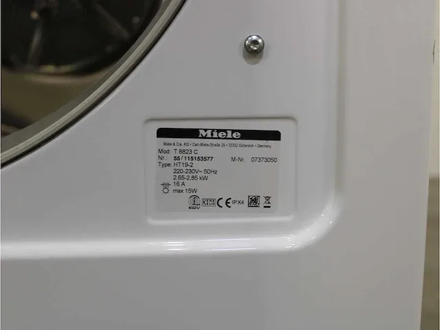 W 5821 softcare system wasmachine & miele t 8823 c softcare system droger - afbeelding 8 van  8