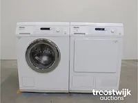 W 5821 softcare system wasmachine & miele t 8827 wp softcare system ecocomfort droger