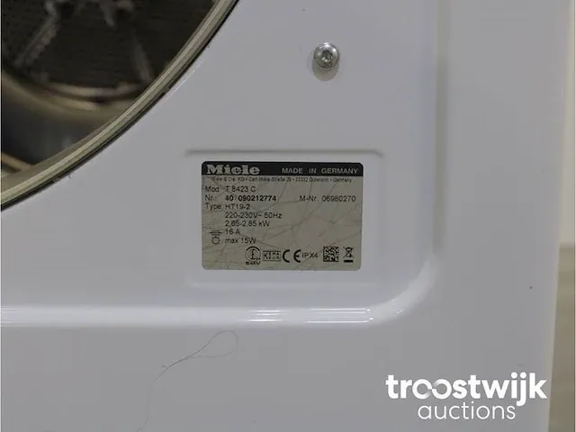 W 5825 softcare system wasmachine & miele t 8423 c softcare system droger - afbeelding 8 van  8