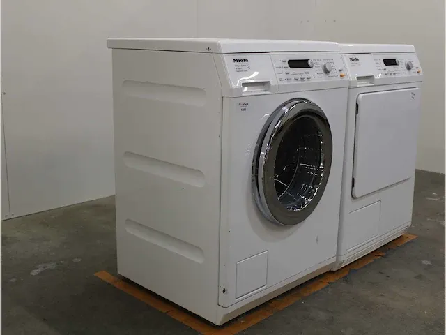 W 5844 softcare system wasmachine & miele t 8841 c softcare system droger - afbeelding 4 van  8