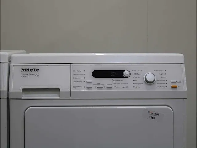 W 5844 softcare system wasmachine & miele t 8841 c softcare system droger - afbeelding 6 van  8