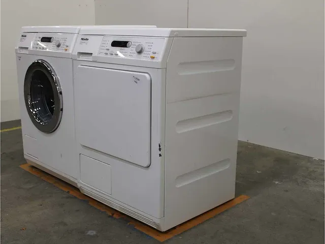 W 5844 softcare system wasmachine & miele t 8841 c softcare system droger - afbeelding 7 van  8