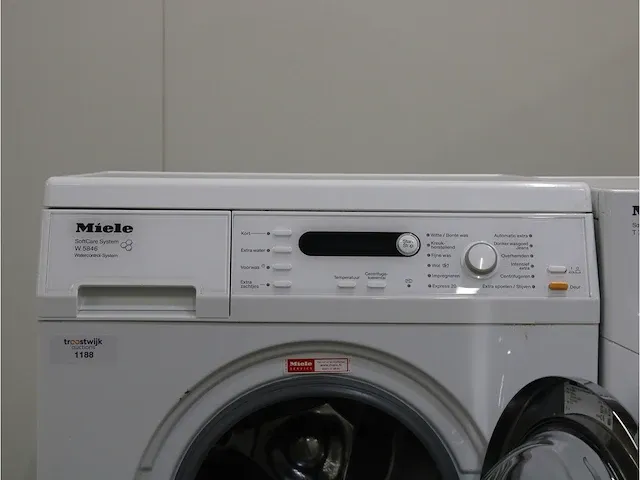 W 5846 softcare system wasmachine & miele t 7744 c softcare system droger - afbeelding 3 van  8