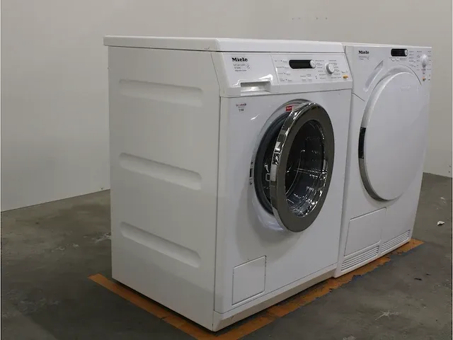 W 5846 softcare system wasmachine & miele t 7744 c softcare system droger - afbeelding 4 van  8