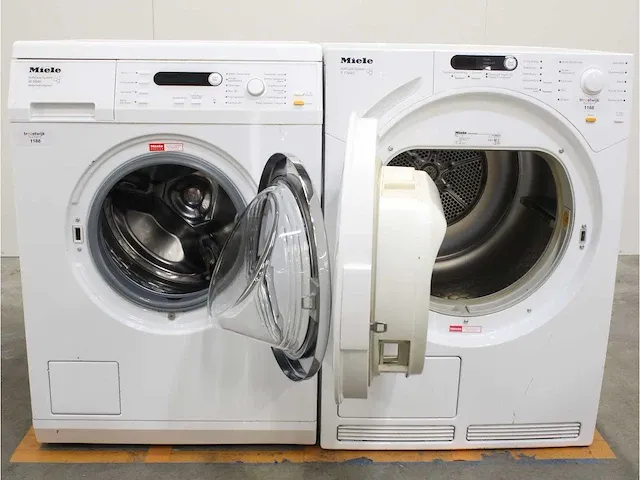 W 5846 softcare system wasmachine & miele t 7744 c softcare system droger - afbeelding 2 van  8
