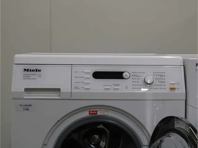 W 5846 softcare system wasmachine & miele t 7744 c softcare system droger - afbeelding 3 van  8