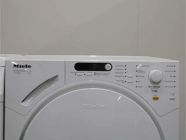 W 5846 softcare system wasmachine & miele t 7744 c softcare system droger - afbeelding 6 van  8