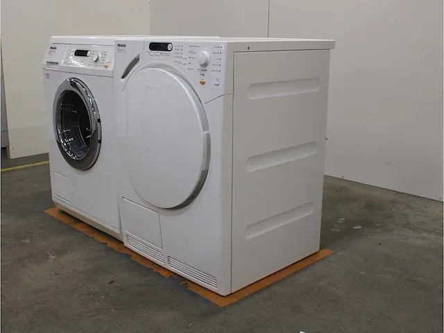 W 5846 softcare system wasmachine & miele t 7744 c softcare system droger - afbeelding 7 van  8