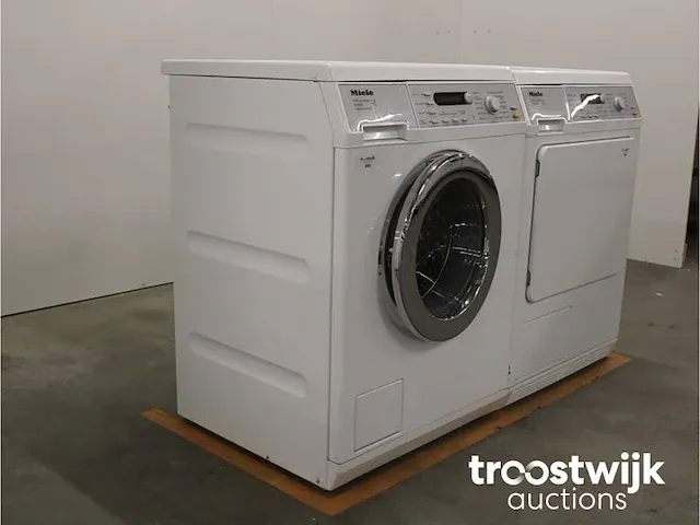 W 5847 softcare system wasmachine & miele t 8843 c softcare system droger - afbeelding 4 van  8