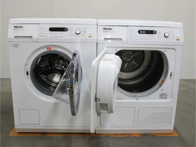 W 5873 edition 111 wasmachine & miele t 8861 wp edition 111 droger - afbeelding 2 van  8