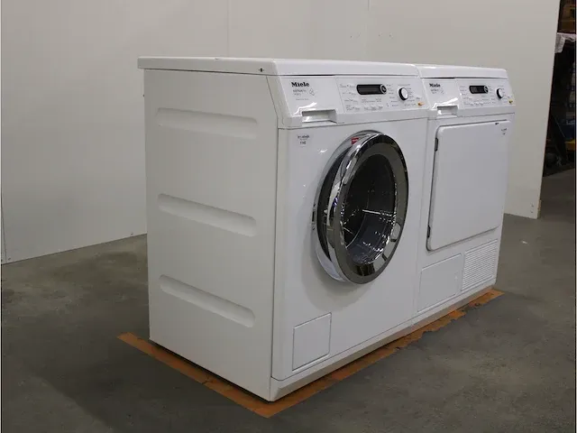 W 5873 edition 111 wasmachine & miele t 8861 wp edition 111 droger - afbeelding 4 van  8