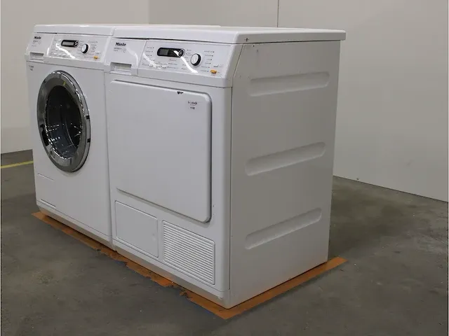 W 5873 edition 111 wasmachine & miele t 8861 wp edition 111 droger - afbeelding 7 van  8