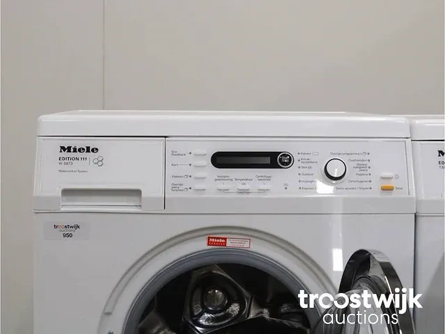 W 5873 edition 111 wasmachine & miele t 8861 wp edition 111 droger - afbeelding 3 van  8