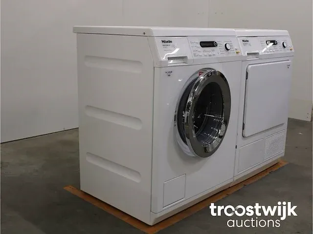 W 5873 edition 111 wasmachine & miele t 8861 wp edition 111 droger - afbeelding 4 van  8