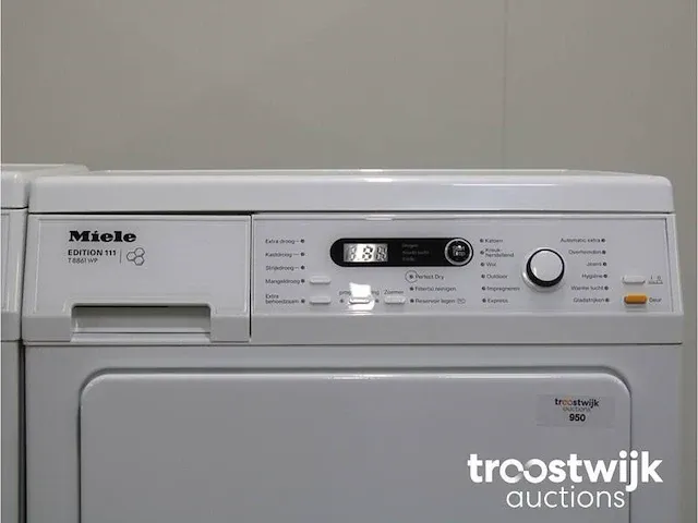 W 5873 edition 111 wasmachine & miele t 8861 wp edition 111 droger - afbeelding 6 van  8