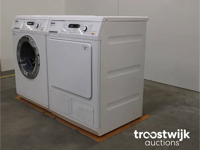 W 5873 edition 111 wasmachine & miele t 8861 wp edition 111 droger - afbeelding 7 van  8