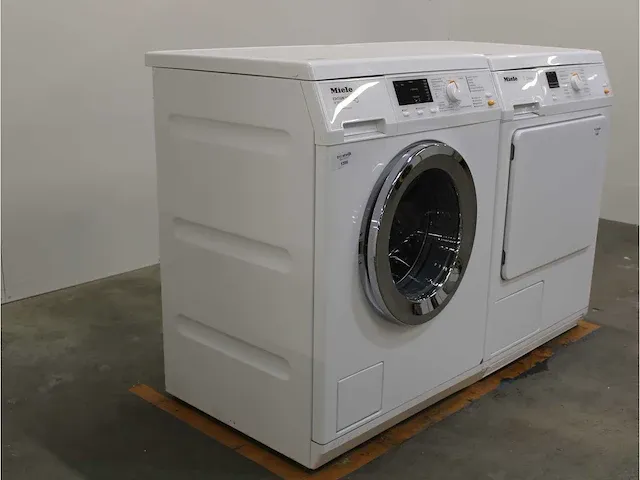 W 5873 edition 111 wasmachine & miele t classic droger - afbeelding 4 van  8