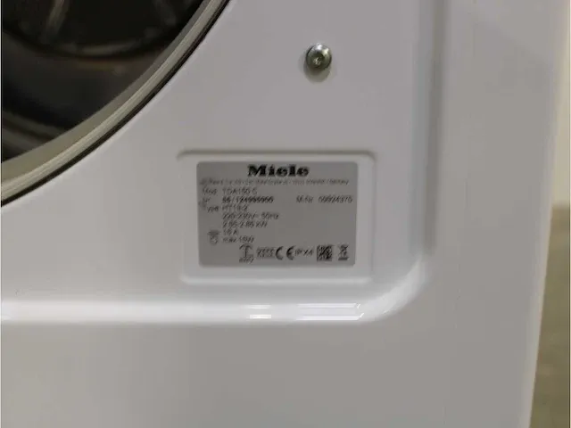 W 5873 edition 111 wasmachine & miele t classic droger - afbeelding 8 van  8