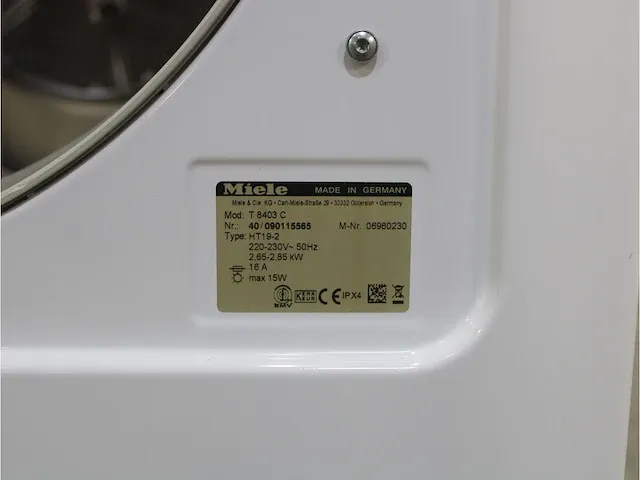 W 5877 edition 111 wasmachine & miele t 8403 c softcare system droger - afbeelding 8 van  8
