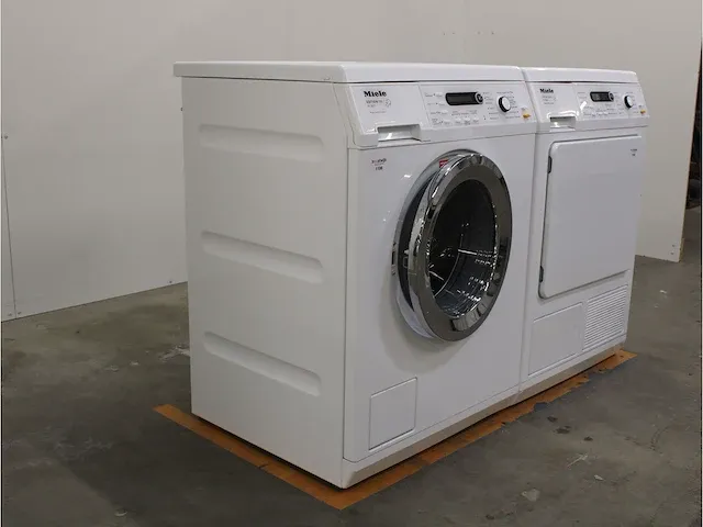 W 5877 edition 111 wasmachine & miele t 8861 wp edition 111 droger - afbeelding 4 van  8