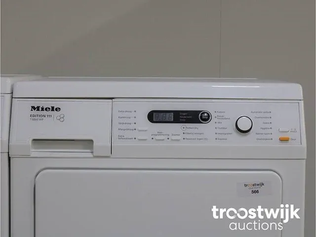 W 5877 edition 111 wasmachine & miele t 8861 wp edition 111 droger - afbeelding 6 van  8