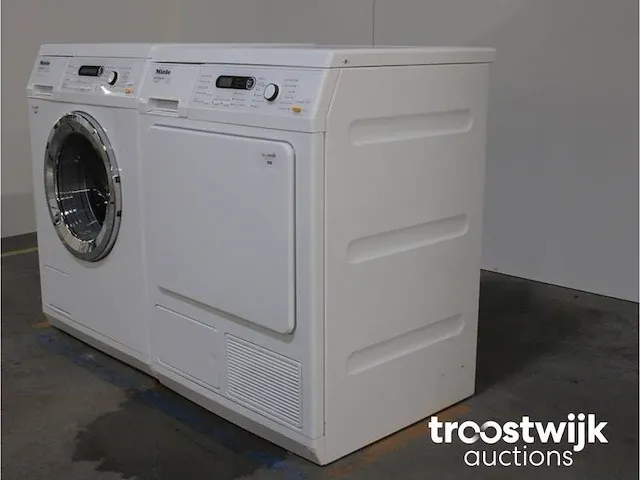W 5877 edition 111 wasmachine & miele t 8861 wp edition 111 droger - afbeelding 7 van  8