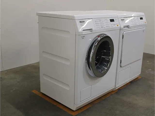 W 5933 softcare system wasmachine & miele t 8633 c softcare system droger - afbeelding 4 van  8