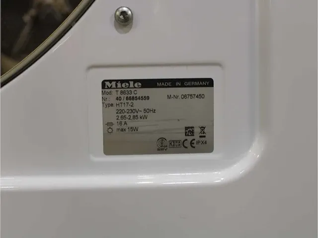 W 5933 softcare system wasmachine & miele t 8633 c softcare system droger - afbeelding 8 van  8