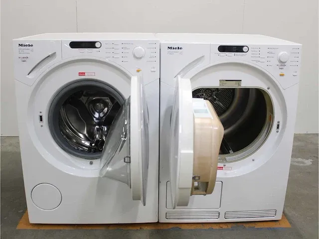 W 5933 softcare system wasmachine & miele t 8633 c softcare system droger - afbeelding 2 van  8