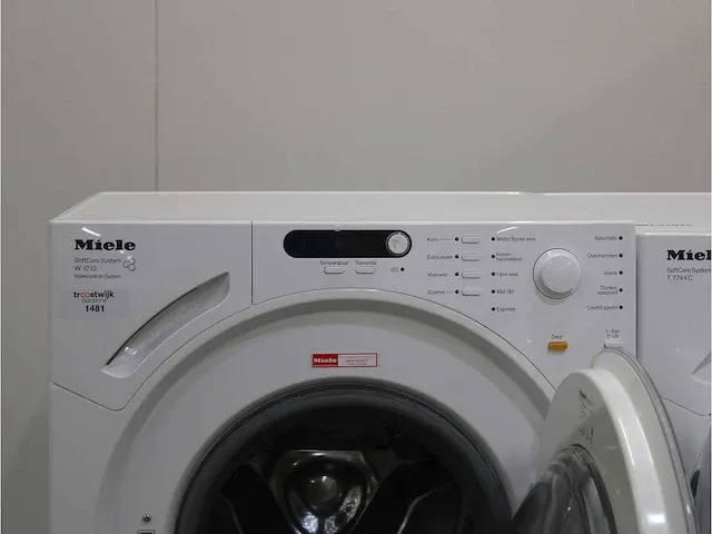 W 5933 softcare system wasmachine & miele t 8633 c softcare system droger - afbeelding 3 van  8
