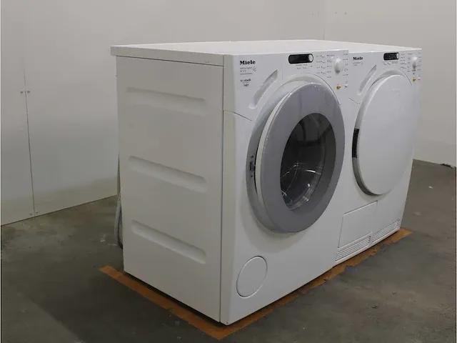 W 5933 softcare system wasmachine & miele t 8633 c softcare system droger - afbeelding 4 van  8