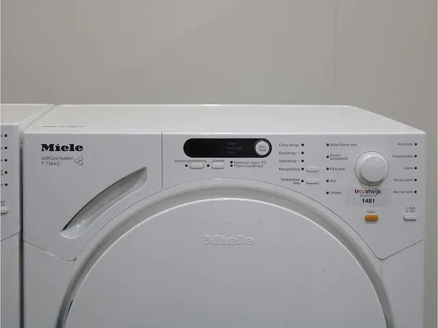 W 5933 softcare system wasmachine & miele t 8633 c softcare system droger - afbeelding 6 van  8