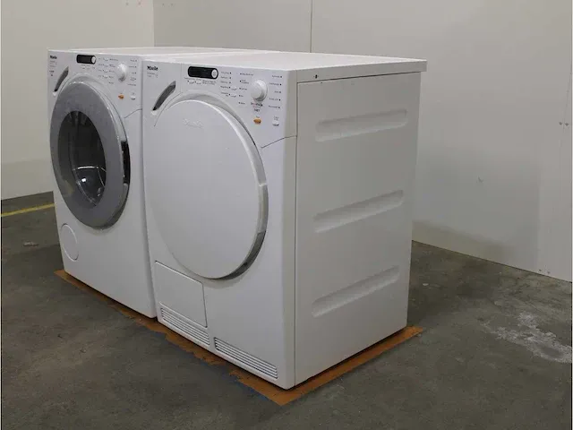 W 5933 softcare system wasmachine & miele t 8633 c softcare system droger - afbeelding 7 van  8