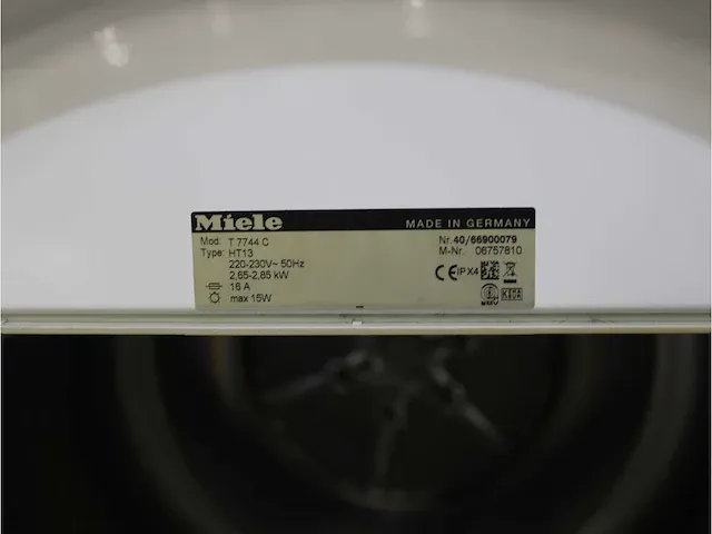 W 5933 softcare system wasmachine & miele t 8633 c softcare system droger - afbeelding 8 van  8