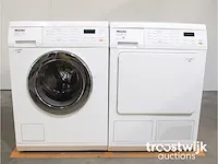W 5933 softcare system wasmachine & miele t 8937 wp softcare system ecocomfort droger - afbeelding 1 van  8